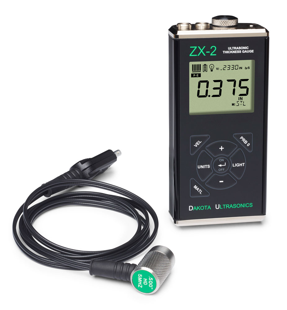 Ultrasonic Thickness Gauge “Dakota” Model ZX-2 Ultrasonic Thickness Gauge “Dakota” Model ZX-2